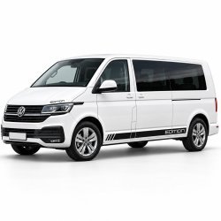 VW Transporter T5/T6 Edition side skirt decals – short wheelbase and L2